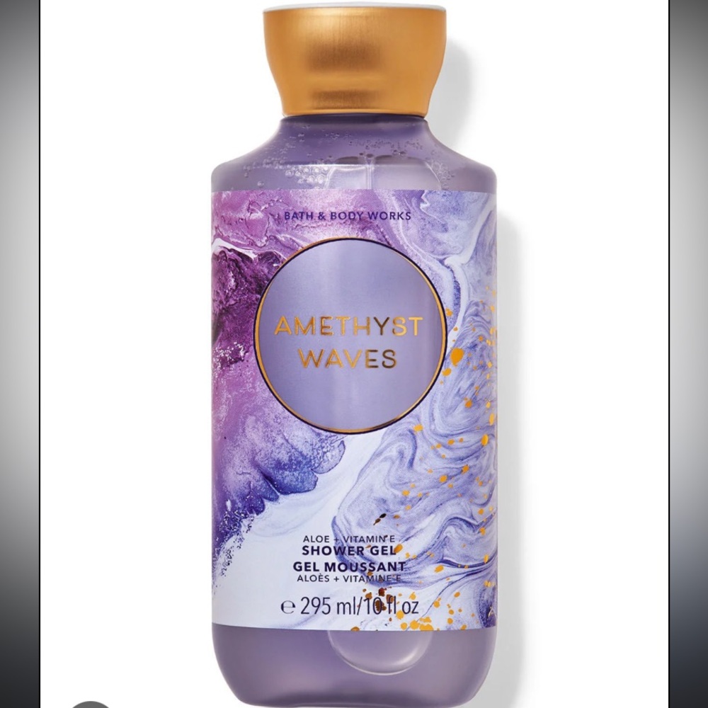Bath & Body Works Amethyst Waves Purple Shower Gel